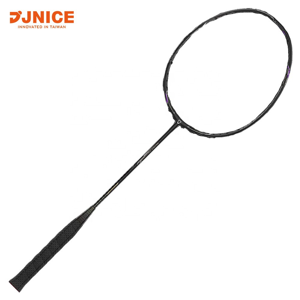 JNICE (Made in Taiwan) - Black Panther X High Specs Badminton Racket ...
