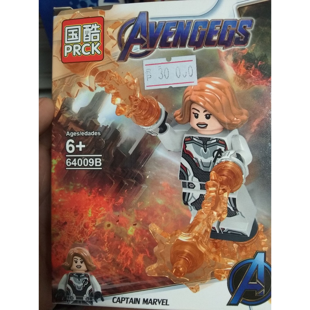 Brick avengers captain marvel mini figure | Shopee Singapore