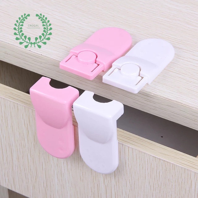 Crosail Child Safety Locker Cabinet Lock Anti-pinch Hand Lock | Shopee ...