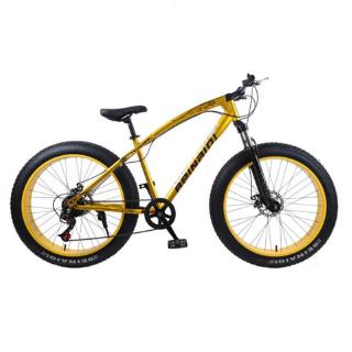 4.0 fat bike 24 and 26inch mountain bike 7 Variable speed Snow bicycle Shock absorbing beach bike big tire mountain bicycle Shopee Singapore