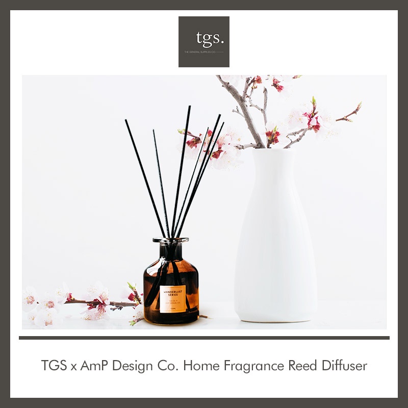 TGS x AmP Design Co. Home Fragrance Reed Diffuser - Cherry Blossom ...