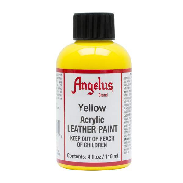 Angelus Acrylic Leather Paint Water Resistant Pale yellow - 1 Fl.OZ