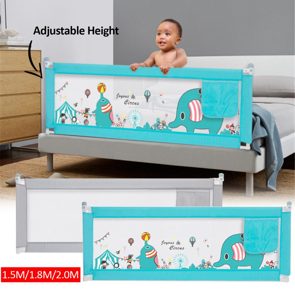 Bed Rails for Toddlers Baby Bed Rail Guard with Double Lock for King Queen Mattress 1 Side only Single Panel Shopee Singapore