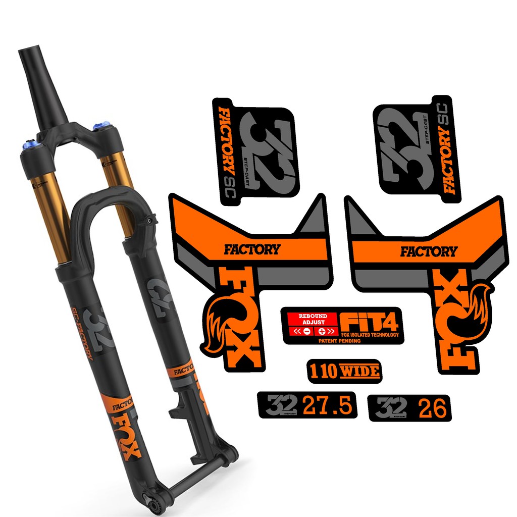 Sticker best sale fox mtb