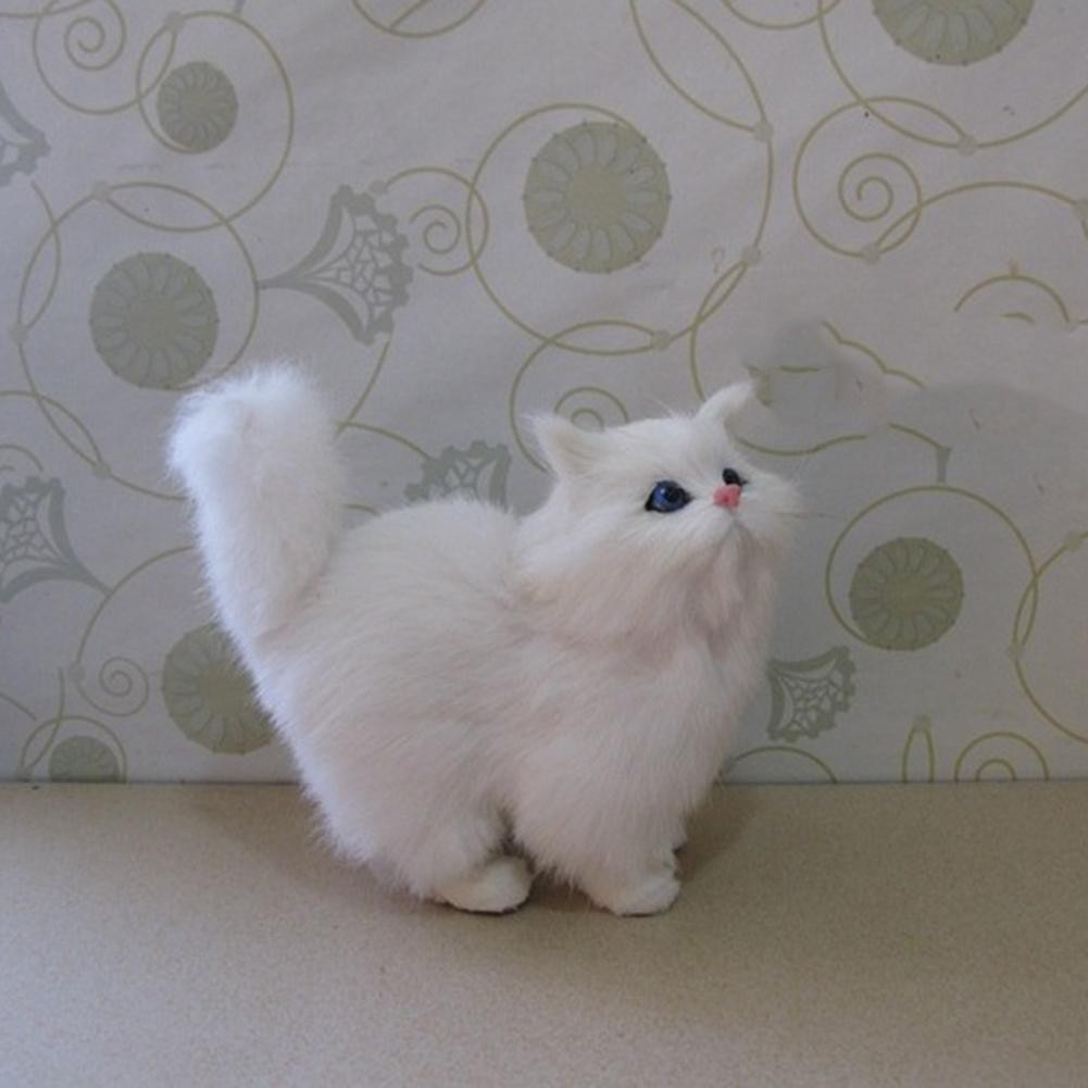 Electric Lovely Simulation Plush Cat Toys Stuffed Doll with Sound Kids Gift