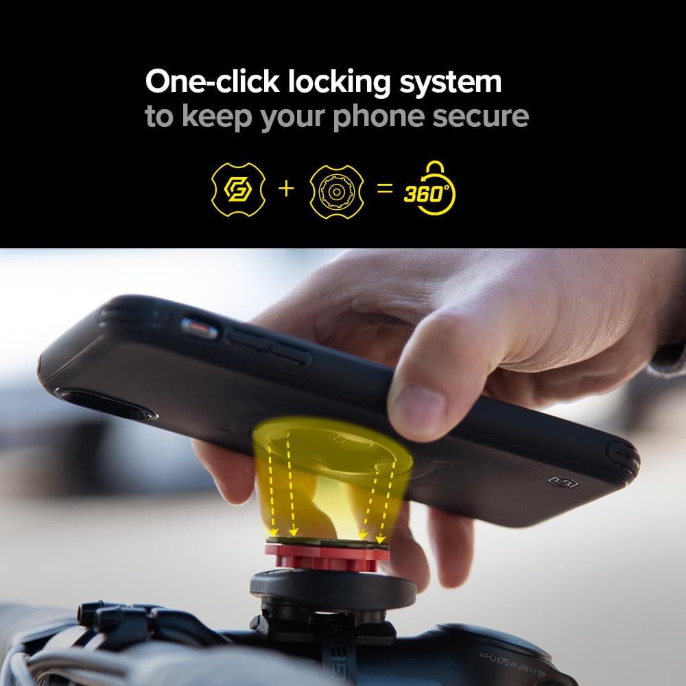 Spigen Phone Holder Sepeda Gearlock MF100 / MS100 Bike Holder Sepeda Gunung - Gambar 2