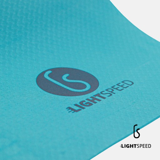 LIGHTSPEED MATRAS YOGA / YOGA MAT/ ANTI SLIP PREMIUM - TPE ECO FRIENDLY YOGA MAT 6mm - Gambar 4