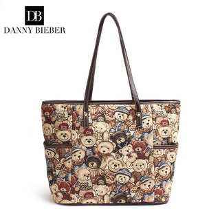 DANNY BIEBER Vintage Small Women Bear Bag Handbag Lady Famous