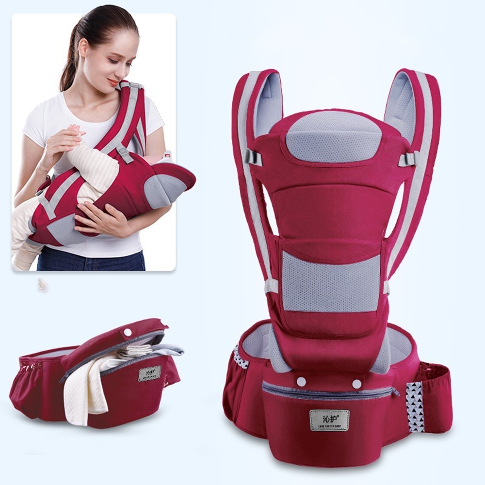 0 48M Ergonomic Baby Carrier Backpack 15 Using Way Infant Baby Hipseat Carrier Front Facing Ergonomic Kangaroo Baby Wrap Sling Travel Shopee Singapore