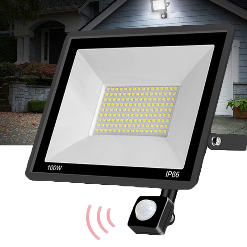 220V LED Motion Sensor Flood Light Security Light, IP66 Waterproof ...