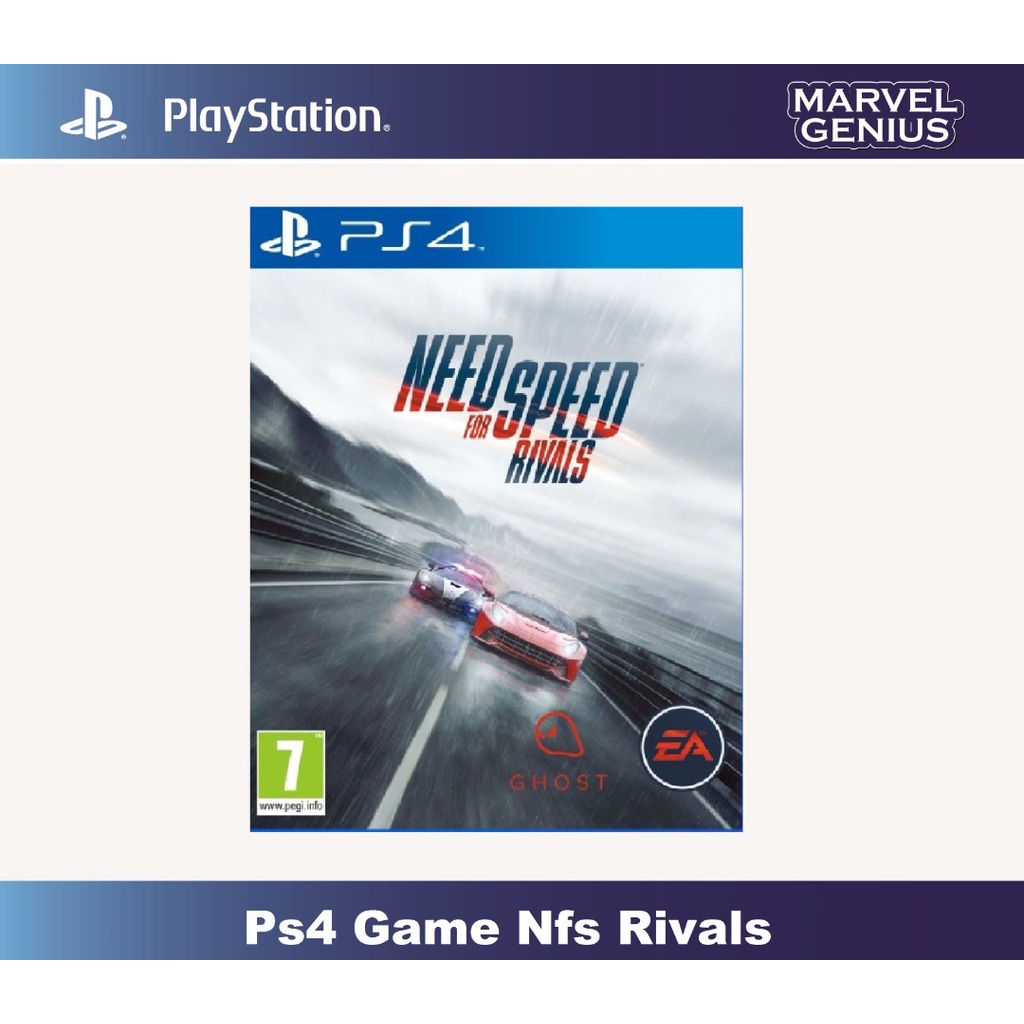 PS4 GAME Need For Speed Rivals NFS RIVAL (English) | Shopee Singapore