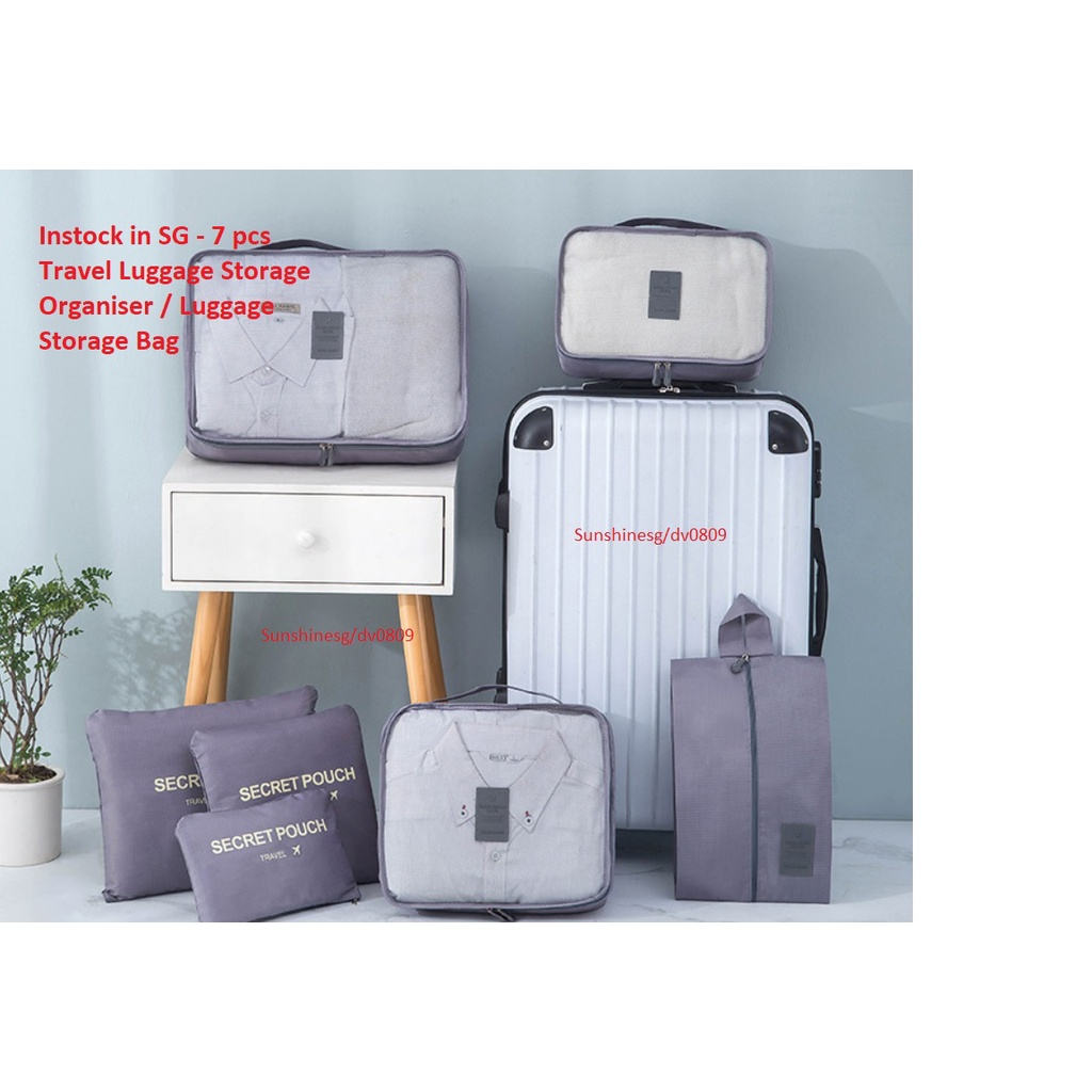 Luggage bag organiser on sale