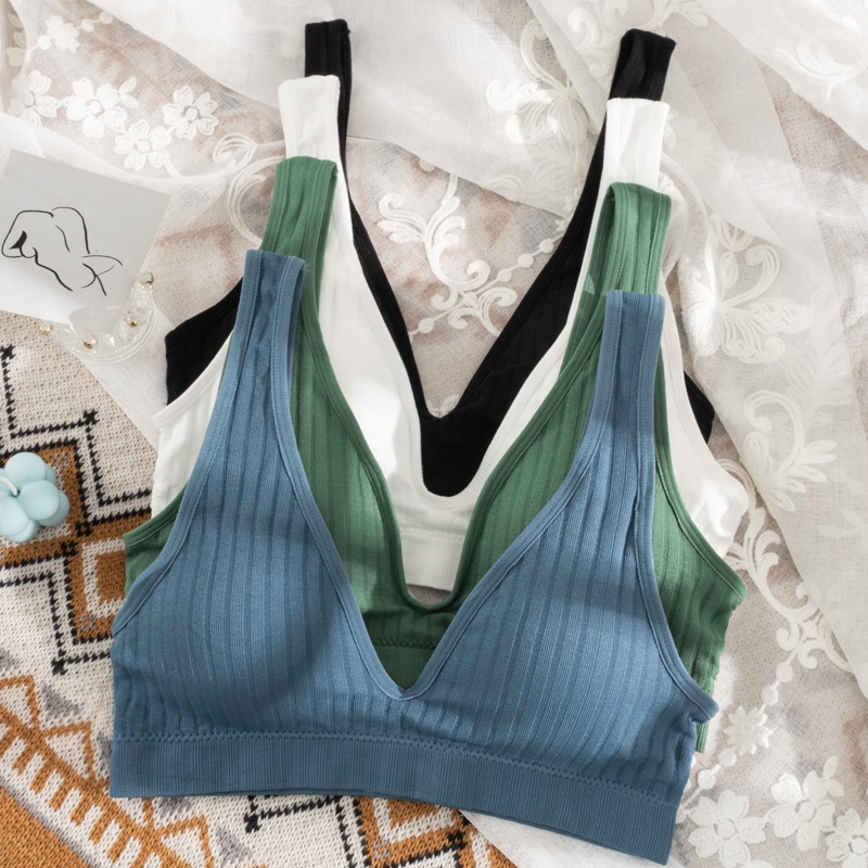 Women Sports Bras Seamless Removable Padded Bralette for Woman