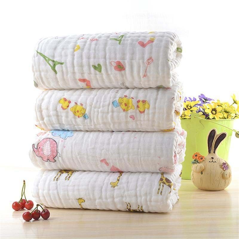 6 Layers Of Baby Bucket Bath Towels (110 * 110cm) Shopee Singapore