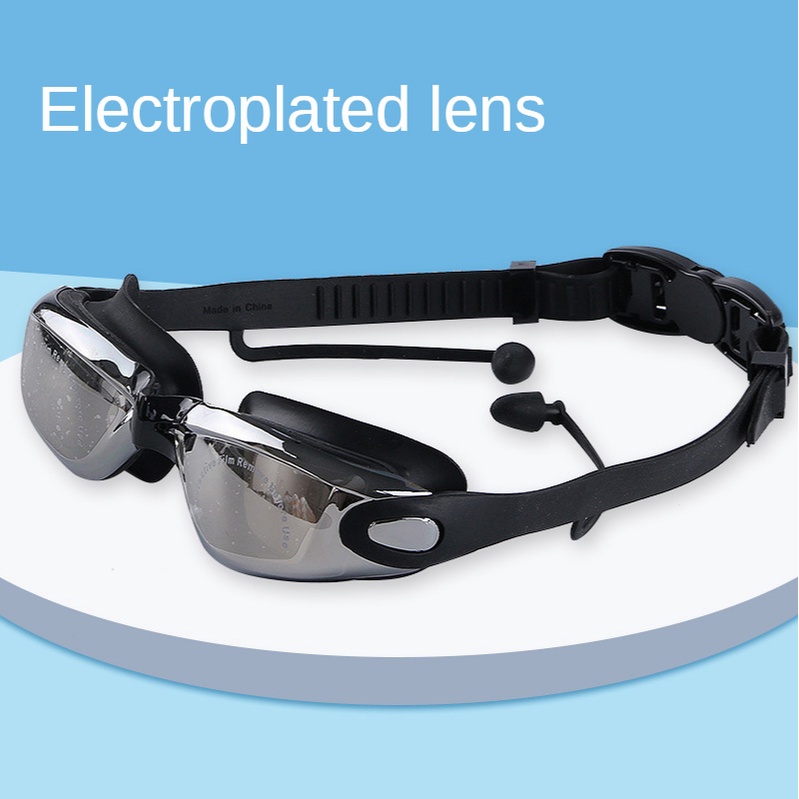 INSTOCK Optical Shortsighted Myopia Swim Goggles Mirror Anti Fog Nearsighted Adult Men Women swimming goggles Shopee Singapore