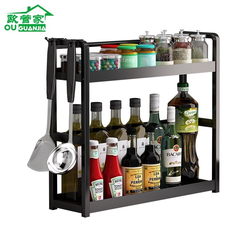 Kitchen Condiment Storage Rack Chopsticks Knife Rack Table Top Multi