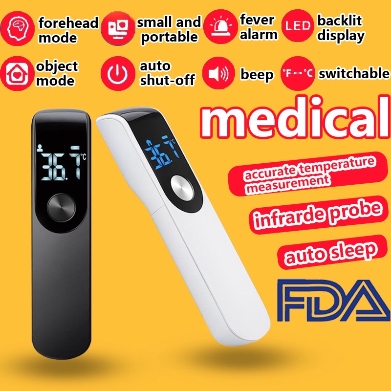 ⚡Available Thermometer⚡IR-FM01 Infrared Forehead Thermometer braun thermometer Celsius Fahrenheit Thermometer Termometer