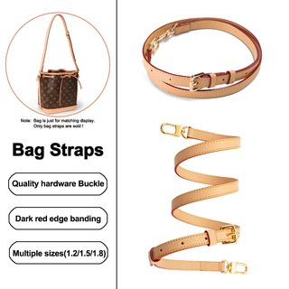WUTA Replacement Bag Strap For LV Graceful Neverful Underarm Shoulder Strap  Handbag Handle Belts Vachetta Leather Bag Accessorie