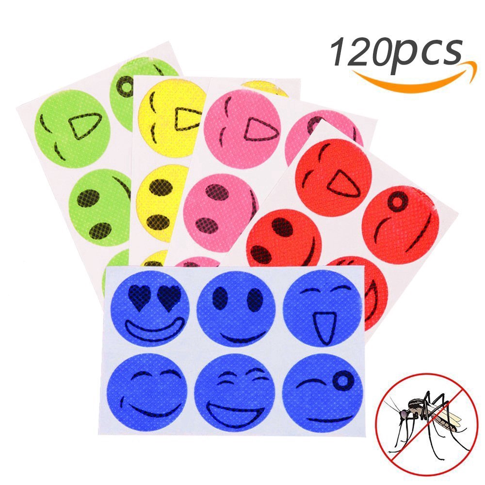 120pcs Mosquito Stickers DIY Mosquito Repellent Stickers Patches ...