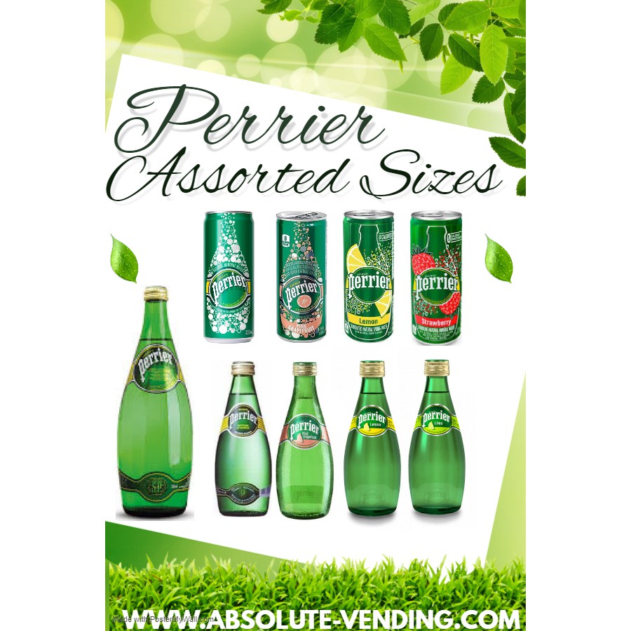PERRIER NATURAL SPARKLING MINERAL WATER ASSORTED FLAVOURS | Shopee ...