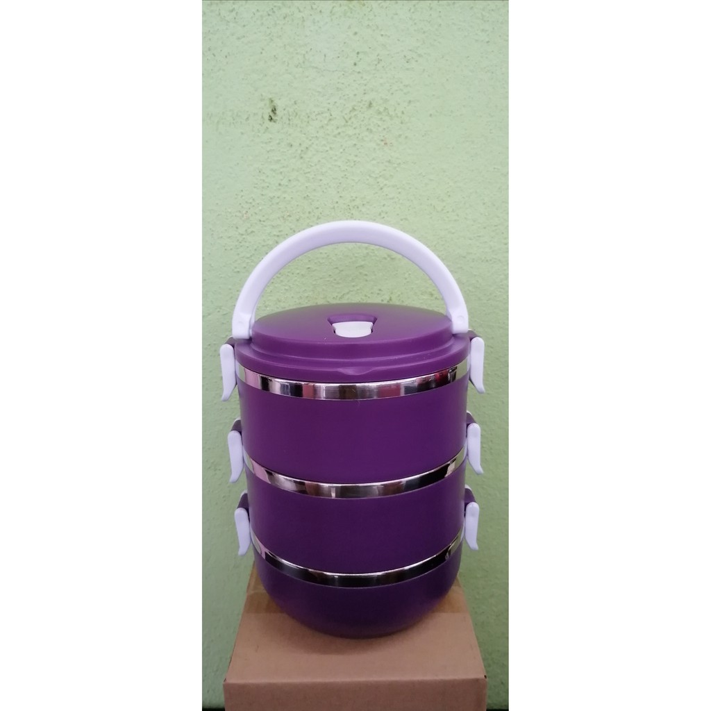 3TIER/4TIER FOOD CARRIER /LUNCH BOX / FOOD CONTAINER / BEKAS LAUK ...