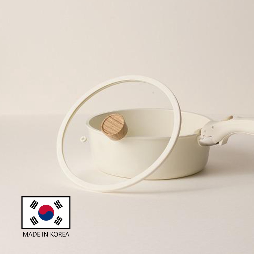 Dekorea Modori Sodam Cookware Glass Pot Lid 22cm Made In Korea Shopee