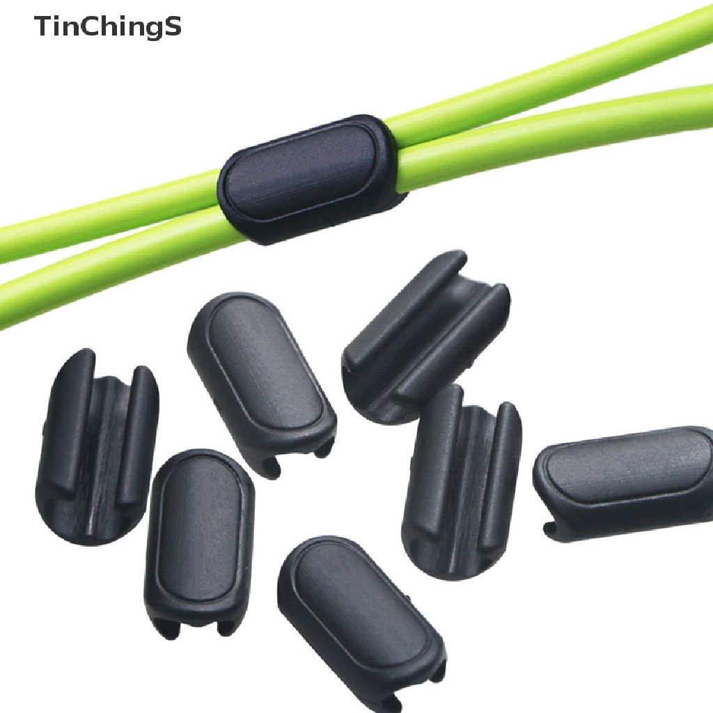 10x Bike Brake & Gear Cable Housing Guides (C Clips) - Universal Fit For MTB, Road, BMX Bikes