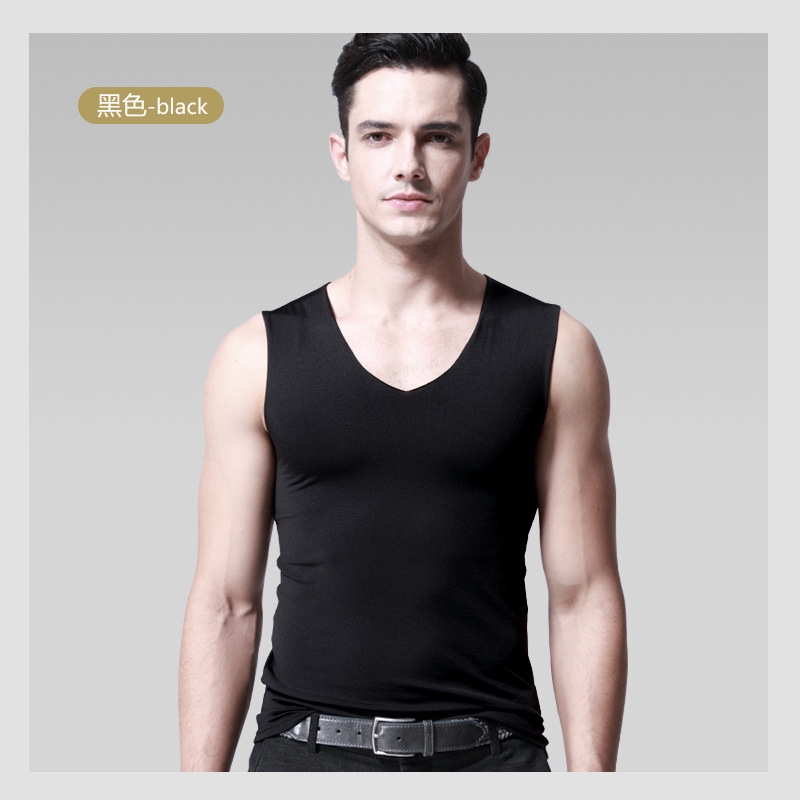 Ready stock plus size Men's ice silk singlet vest | Shopee Singapore