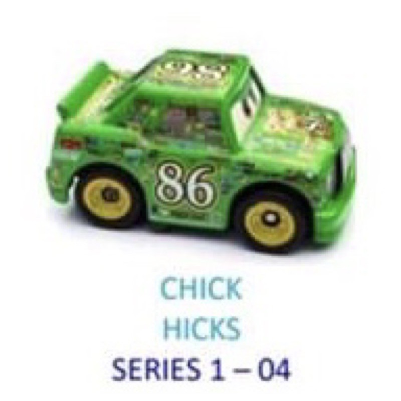 Disney Pixar Cars Mini Racers chick hick | Shopee Singapore