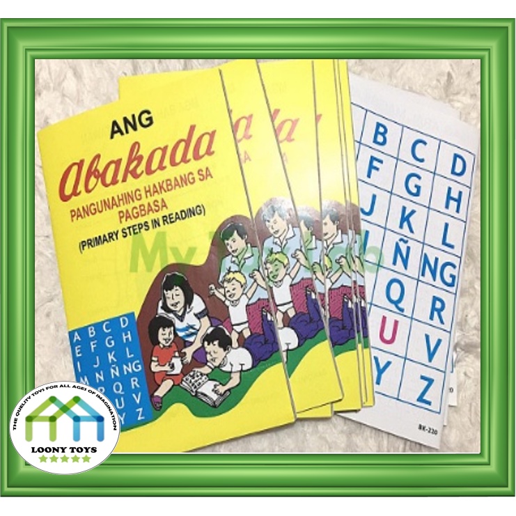 Masaya100 /School Supplies Abakada Book Primary Step In Reading ...