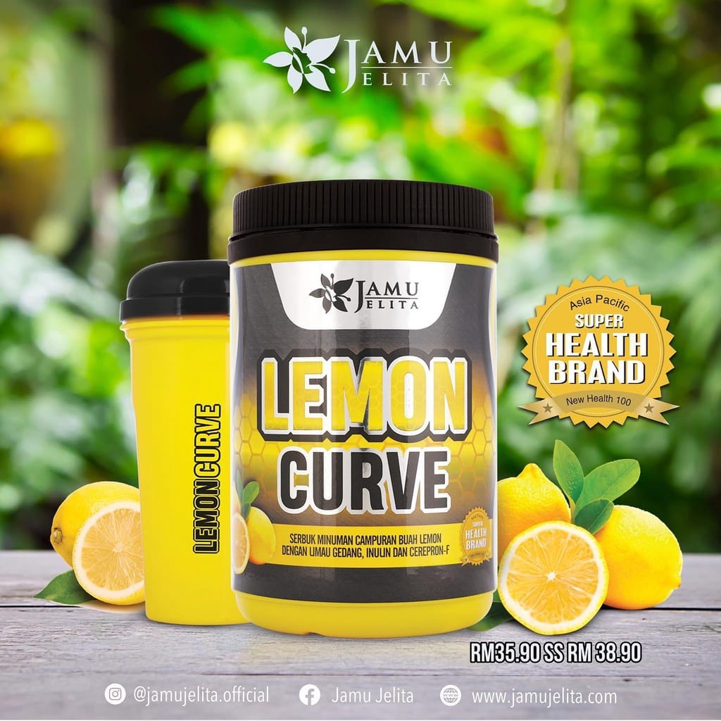 New Released Formula! LEMON CURVE By Jamu Jelita (Weight Loss Slimming