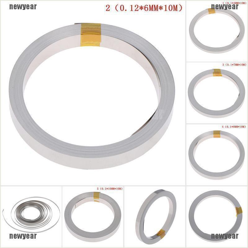 1 Roll 10m Li-ion Battery Nickel Sheet Plate Nickel Plated Steel Belt