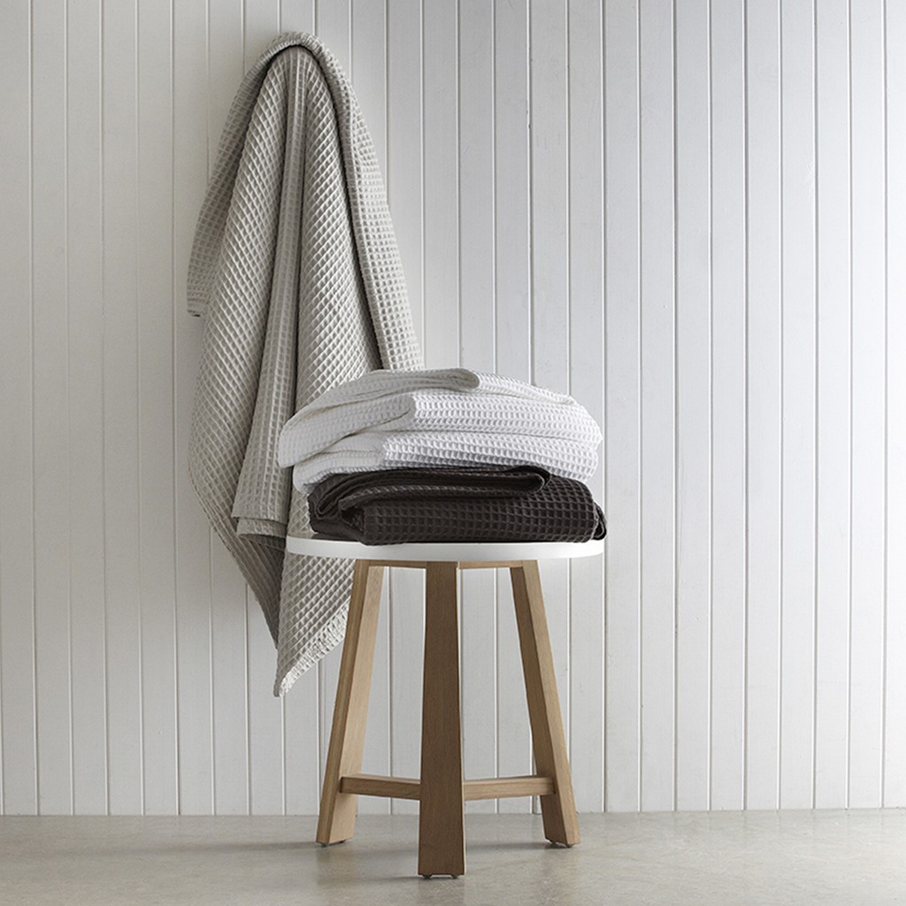 Canningvale Australia Luxury Cotton Waffle Blanket Shopee Singapore