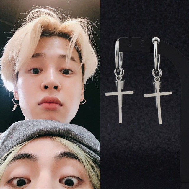 Rm hot sale earrings bts