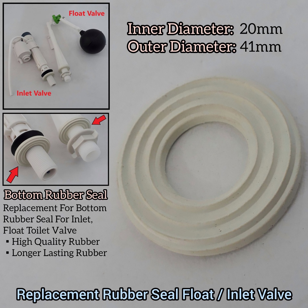 High Quality Replacement Rubber Washer Seal For Bottom Inlet Float ...