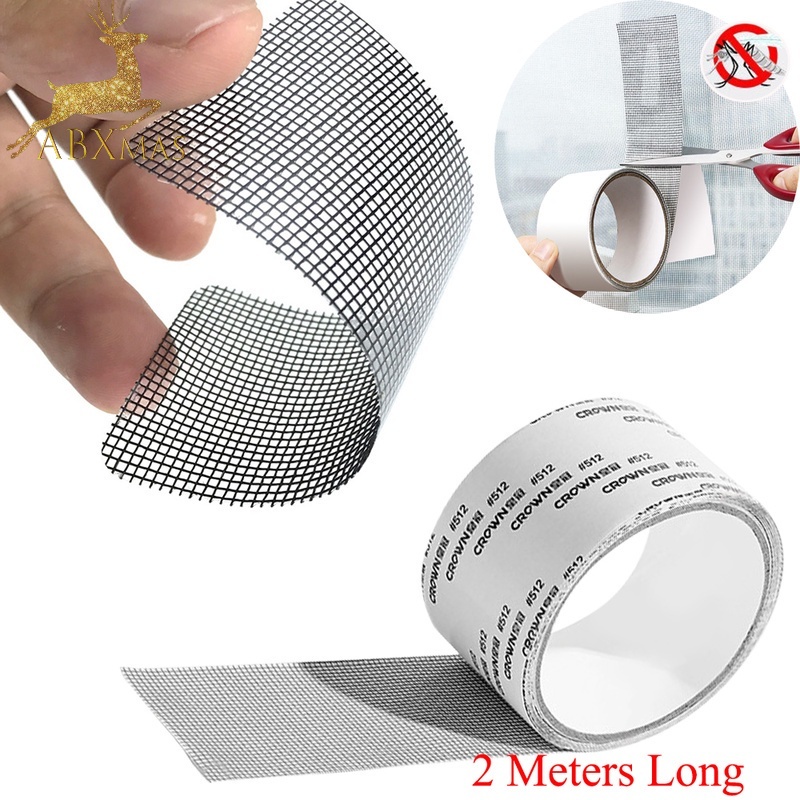 2 Meters Window Screen Repair Tape/ Selfadhesive Net Door Fix Patch