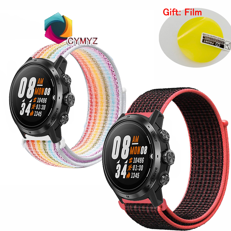 Sports Nylon Loop Watch Strap Band Bracelet For COROS APEX Pro 46MM 42MM PACE  2