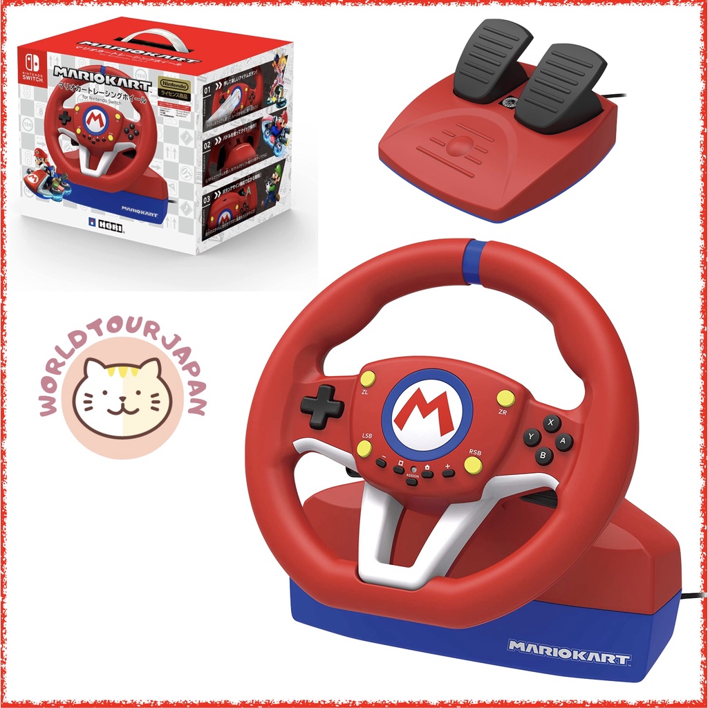HORI Mario Kart Racing Wheel Pro Mini for the Nintendo Switch / HORI