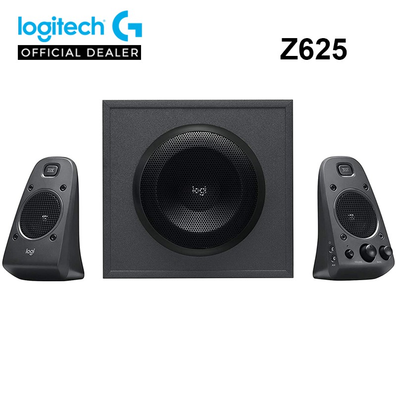 Parlantes 2.1 Logitech Z625 · 200 Watts Rms · Entrada Óptica – Mega  Computer Colombia