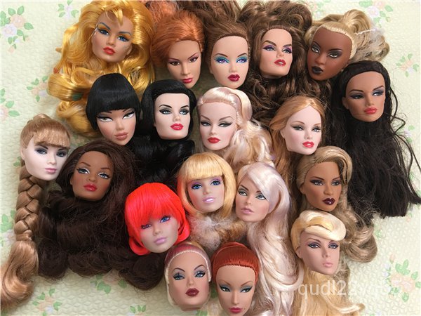 Original Head Dolls, Makeup Doll Head Girls