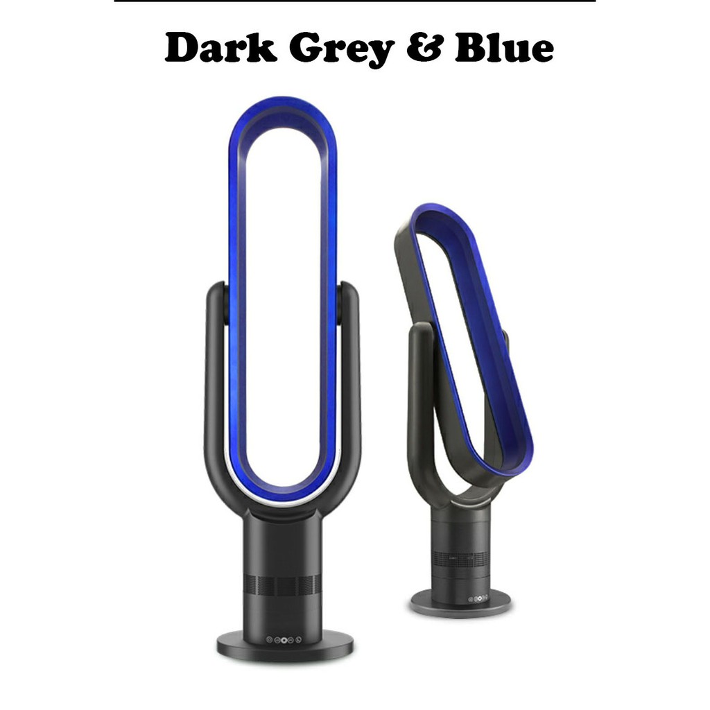 Bladeless Leafless Fan Remote Control Tower Fan Low Noise Shopee