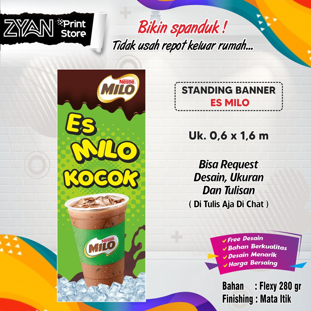 Milo & Avocado Shake Ice BANNER BANNER | Shopee Singapore