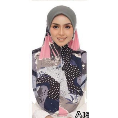 AISYAH EXCLUSIVE CHARACTER COTTON HAT INSTANT HAT SIZE M&L&XL ANTI