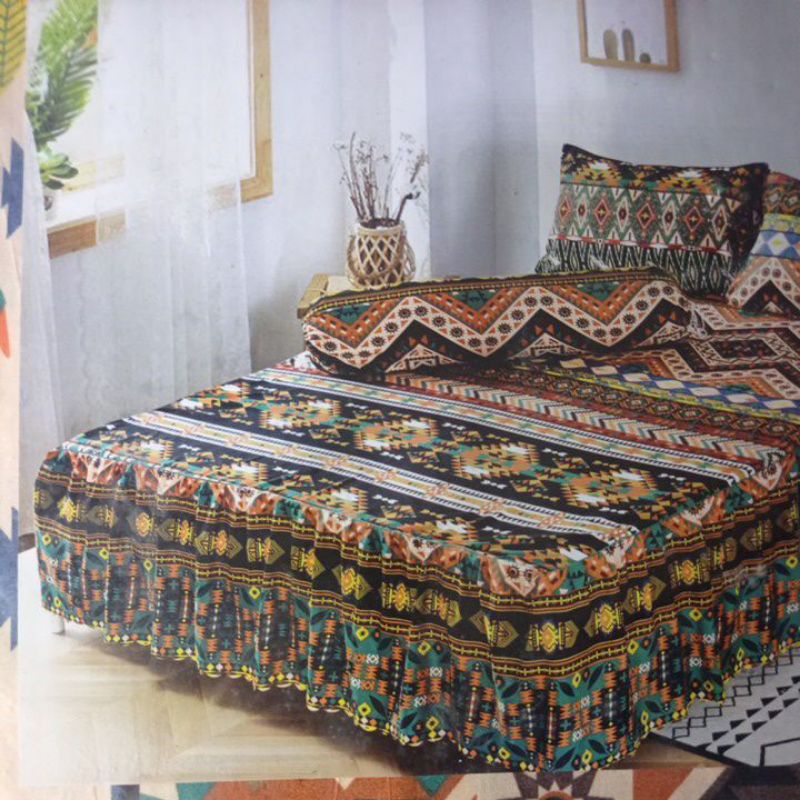 King SKIRTING bed sheets Shopee Singapore