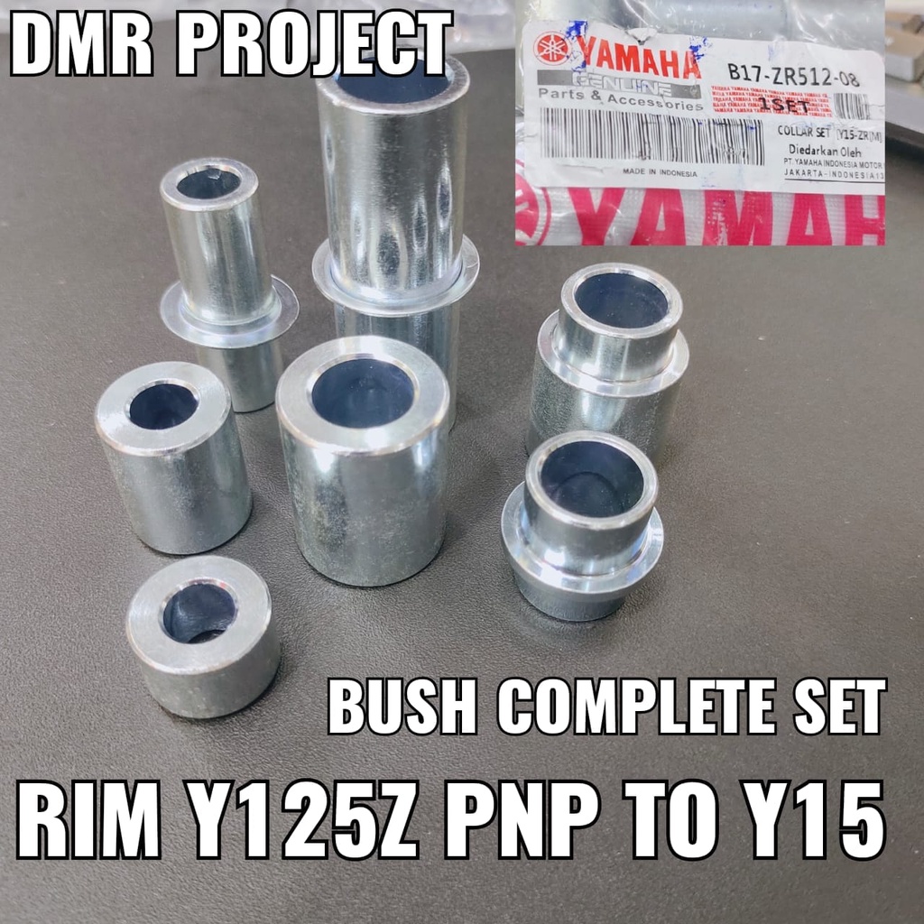 PNP BUSH COMPALTE SET (RIM Y125Z PNP TO Y15 ) Y15ZR YAMAHA BUSH SET ...