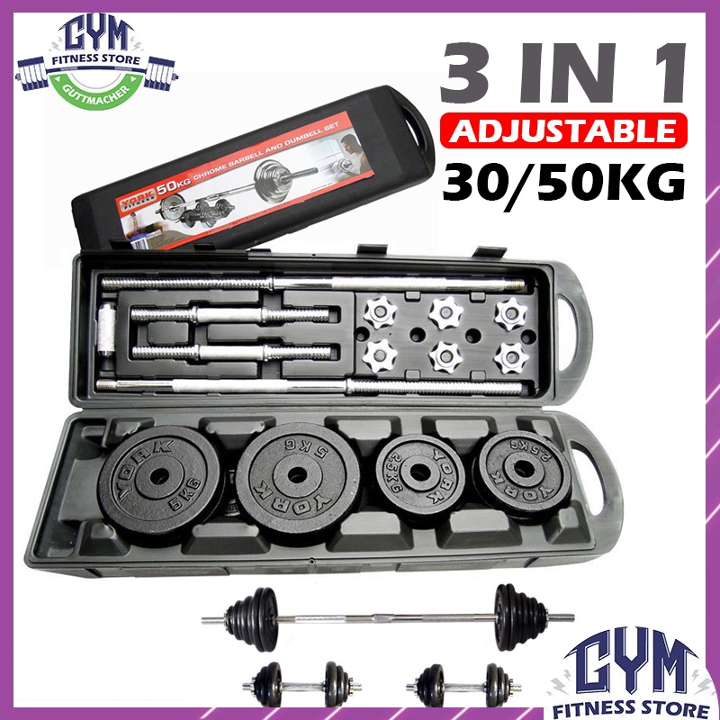 Paint Dumbbell 50kg Electroplated Dumbbell Barbell Dualuse Combination