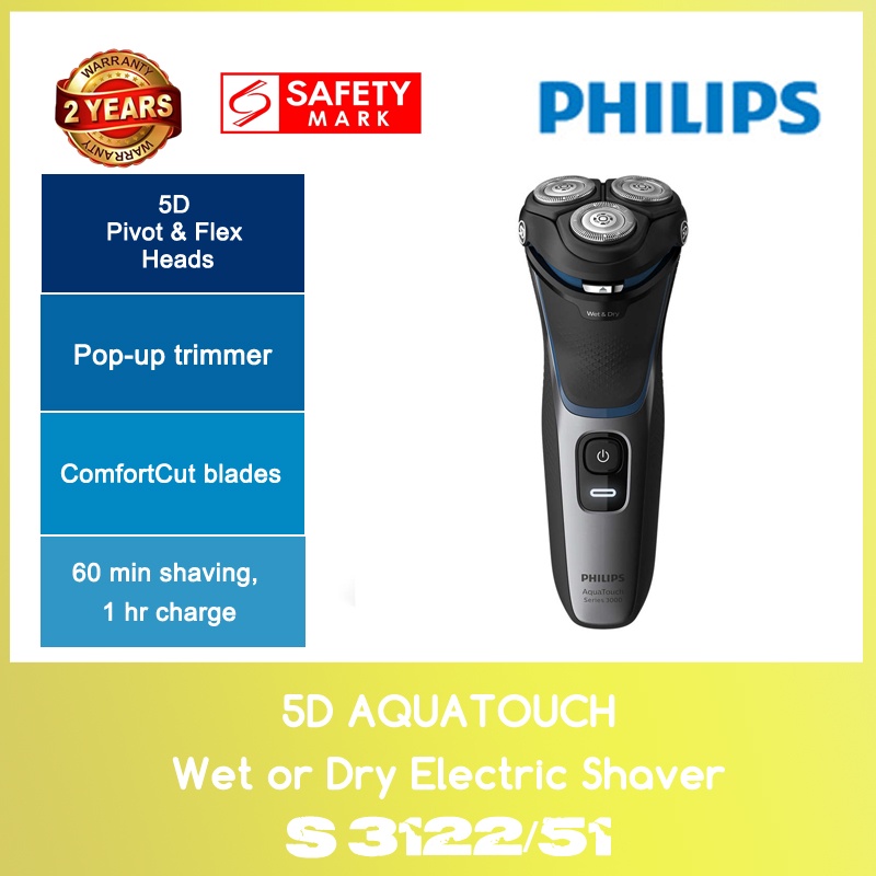 Afeitadora Philips Aquatouch 3000 S3122/51 100v/240v