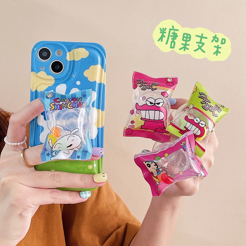 INS Candy Bag package Phone Holder Stand Support telephone Portable Universal Stands Hold desk for Tablet iPad Inflatable holder