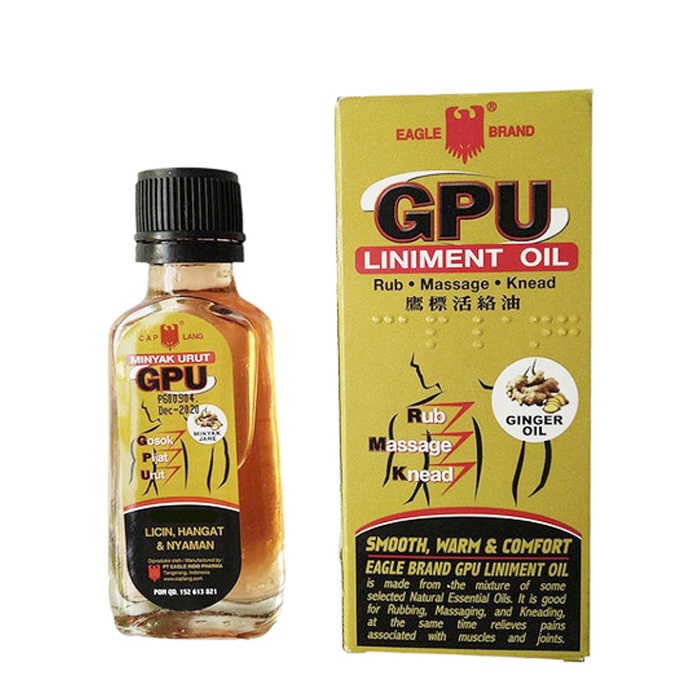 MINYAK URUT GPU MINYAK JAHE 30 ML/MINYAK URUT/MINYAK PIJAT/PERAWATAN TUBUH - Gambar 3