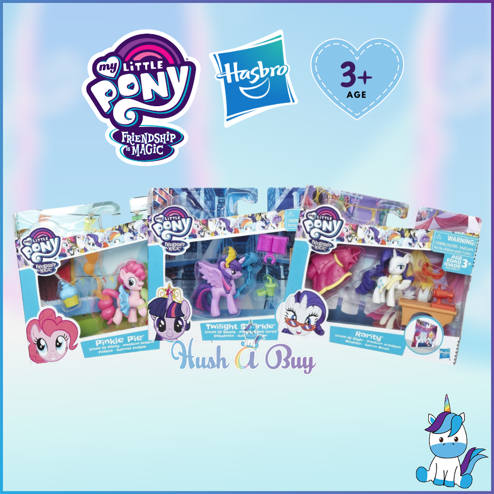 Hasbro My Little Pony Friendship Is Magic Story Set (Age 3+) - Pony Figure  & Accessories - Kids Toys and Games|HUSHABUY | Shopee Singapore